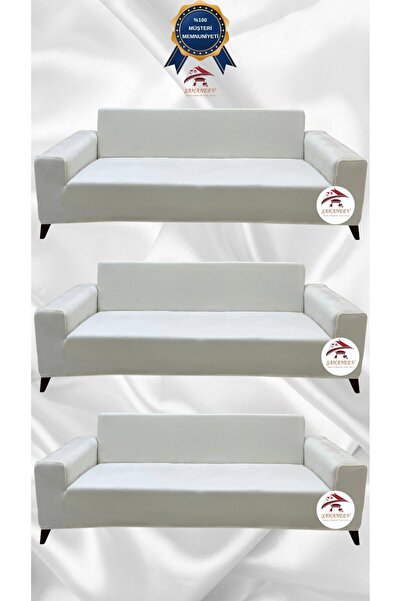 Şahaneev Tekstil İtalyan Süet Koruyucu Esnek Elastik Giydirme Koltuk Örtüsü -...