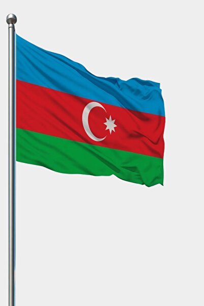 MODA Azerbaycan 100X150 Raşel Kumaş Gönder Bayrağı