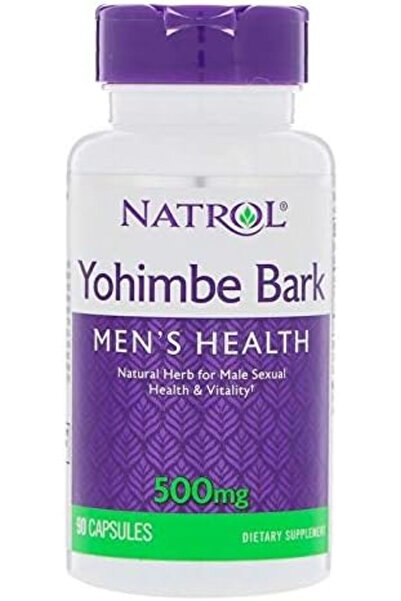 Natrol , Yohimbe Bark, 500 mg, 90 Capsules