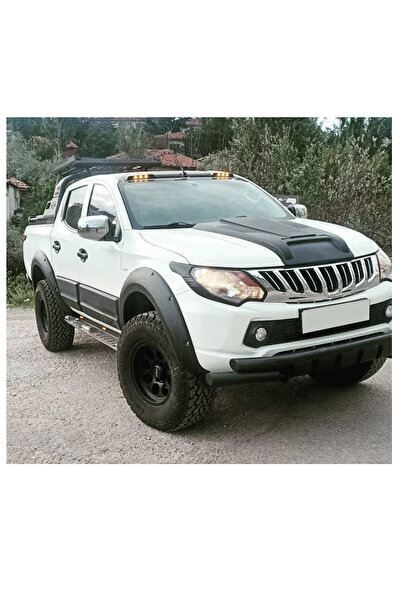 TMZ Garage Mitsubishi L200 Triton 2015-2018 çamurluk Dodik Seti | Mat Siyah V...