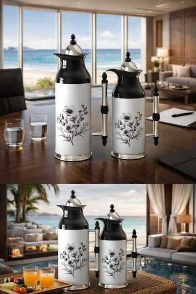 Generic Coffee and tea thermos set