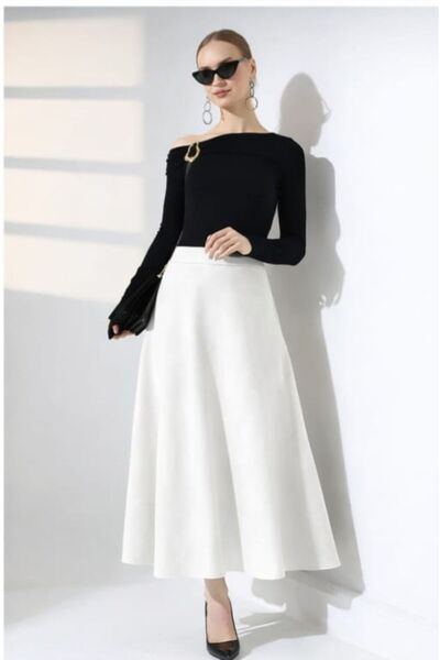 lubiti Long Suede Skirt Flawless/Mevlana Model