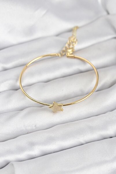 Inure Jewelry Star Model Gold Color Women's Bracelet