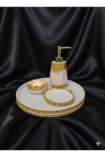 dmshome Banyo lavabo sabunluk seti