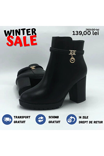 HABBIBI Women's Fur-lined Boots Alisia Black