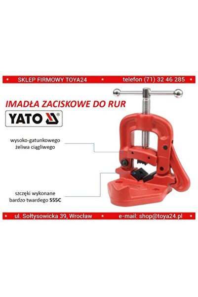 Other Menghină de prindere pentru țevi de 90 mm YT-6512 YATO