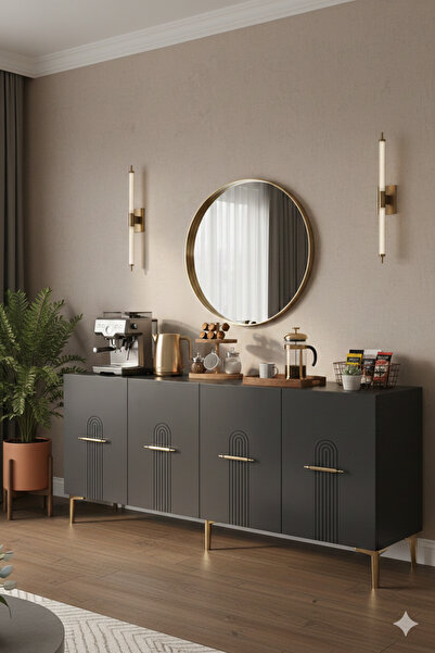 zetuna home KA1808AG KONSOL, ÇOK AMAÇLI DOLAP, KAHVE KÖŞESİ VE TV SEHPASI ANT...