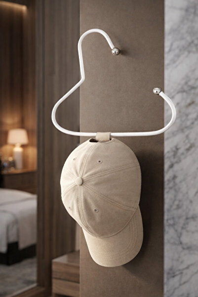 Home Stainless Steel Hat Rack (1 Piece) |   Unbreakable Durable |   Hat Organ...