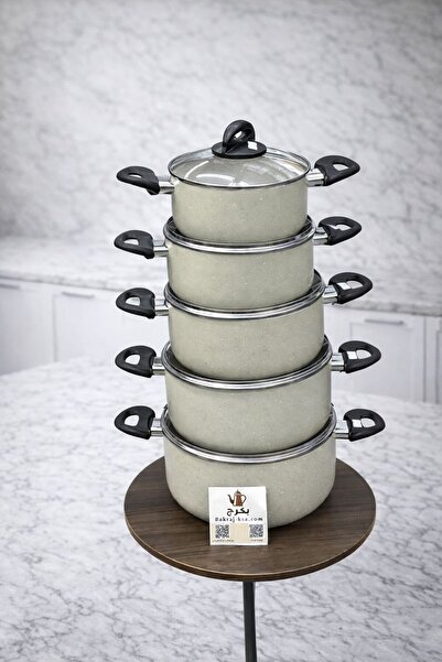 bakraj Extra Granite 10-piece cookware set