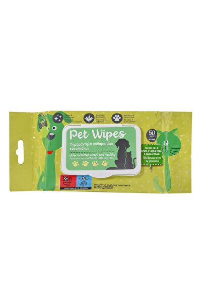 OEM Wet wipes for cleaning and caring for pets with aloe and chamomile. These...