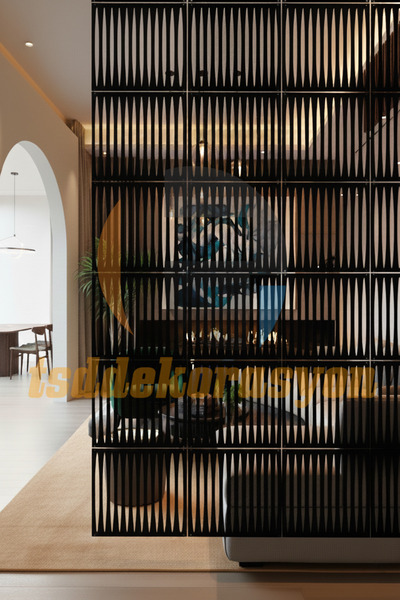 tsddekorasyon Tavandan Asmalı Sarkıt Dekoratif Oda Ayırıcı/Paravan/Ahşap Sepe...