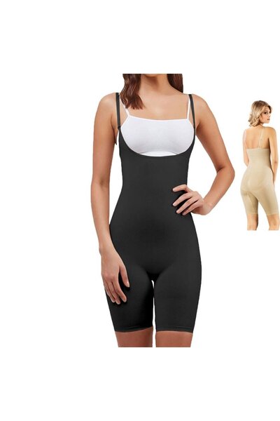 bipamuk Women's Underbust Full Length Corset Waist, Hips and Back Shaping / S...