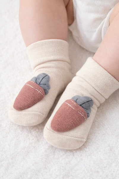 greenmoss 100% Cotton Figured Baby Socks