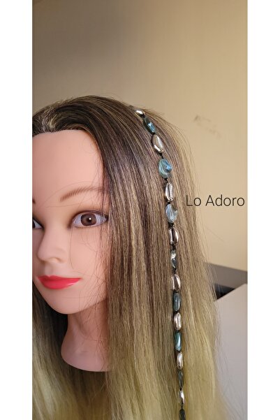 LO ADORO 2 bucăți de agrafe de păr, accesorii de vacanță, mărgele de perlat, ...