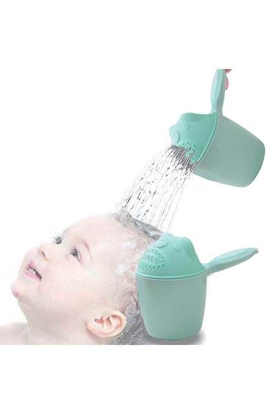 OEM Mug for washing and rinsing the baby. It has a handle and a lid in the sh...