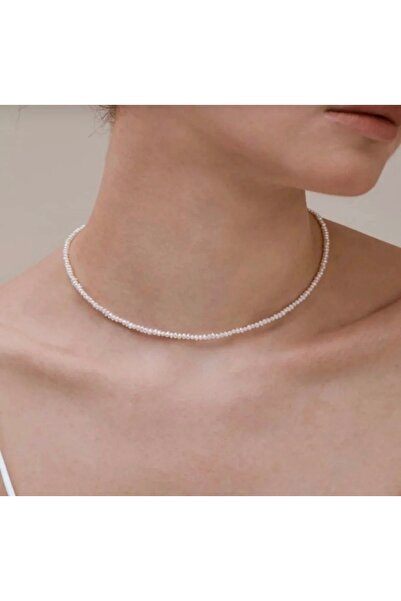 Taşmir Sertifikalı Gerçek Kum Inci Kolye