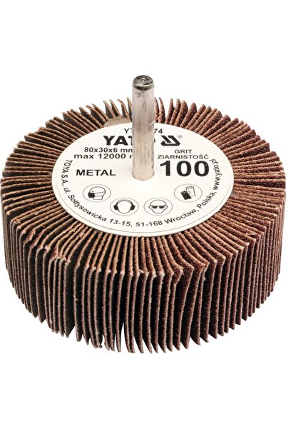 Other Flap wheel with shank 80x30x6 p100 / YT-83374 / YATO