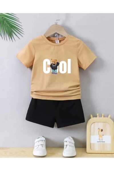 Nice Clothes Children's Tracksuit Set Hooded Unisex Cool Baskii