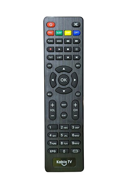 Astakos Neta 8900 HD Kablo TV Kumandası – Türksat Kablo Net Uyumlu Uzaktan Ku...