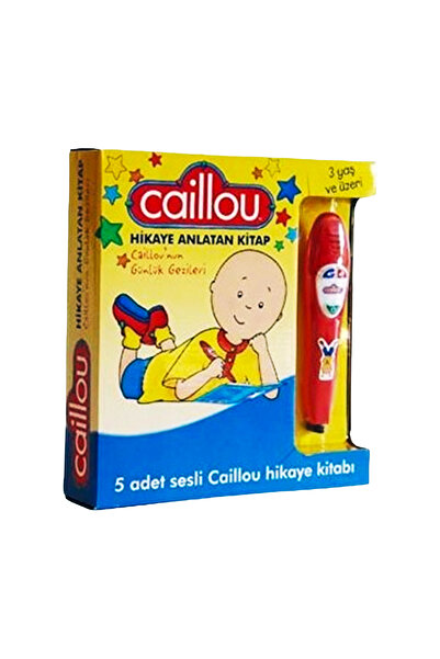 direkstoktan Caillou Sesli Hikaye Anlatan Kalem + 5 Hikaye Kitabı - Yumurcak ...