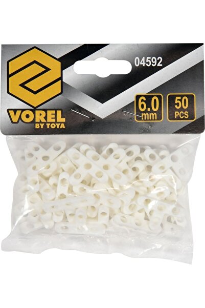 Vorel Distanțiere pentru clincher și plăci ceramice tip T6.0mm 50 buc. / 04592 /