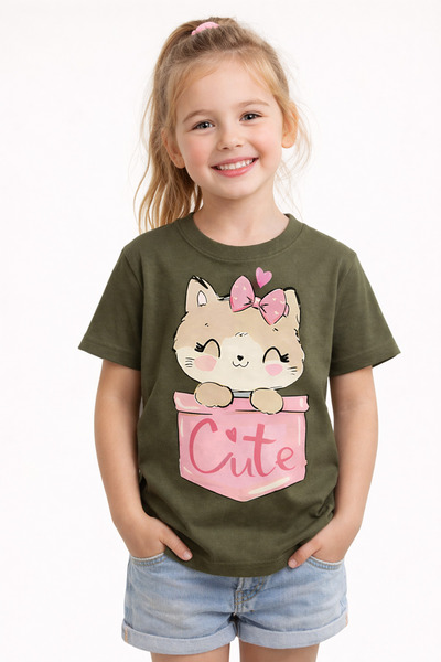 Tiny and Co Unisex 100% Cotton Cute Printed Children's T-Shirt