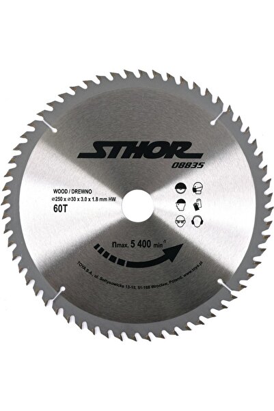 Other Carbide circular saw 250x60x30 / 08835 / STHOR