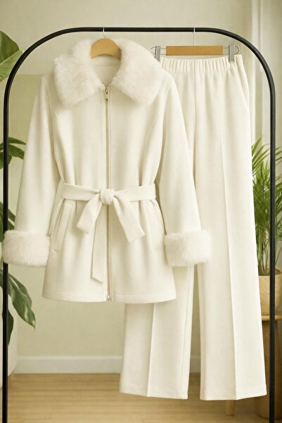 Milenastyle ELİNA KÜRKLÜ SCUBA TAKIM