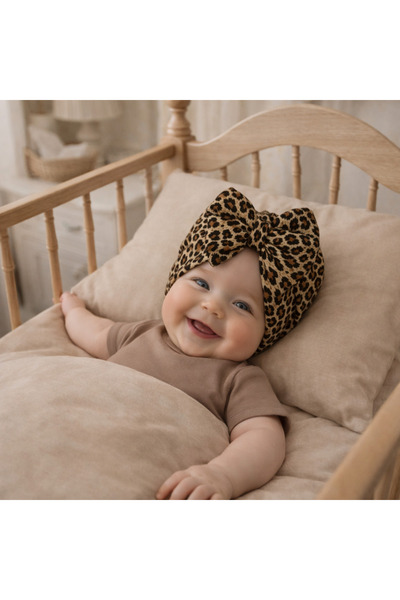 Arin Baby 3-Piece Bow Baby Bonnet/ Flexible and Soft Baby Bonnet for Girls from 0-12 Months