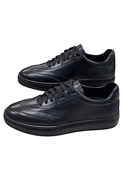 KAFKASLAR AYAKKABI Genuine Real Leather Lace-Up Sneaker Model Flat Sole Ortho...