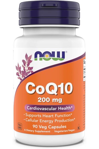 Now Foods Now Supplements Coq10 200 Mg 90 Vegetarian Capsules