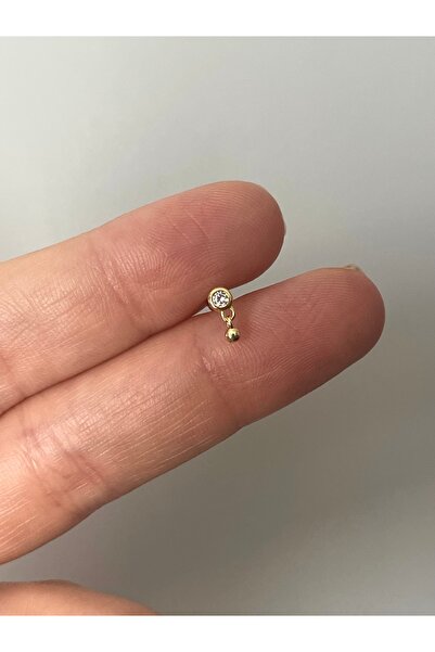 denizden silver Gümüş salanyılı tohum piercing