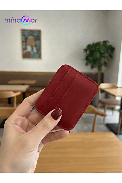 Minamor Suede Card Holder