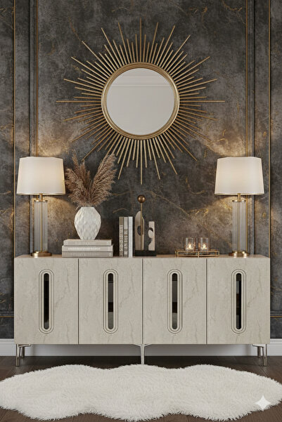 YUMEDİ DESİGN KA1810BTS - ETHEMA KONSOL ,TV SEHPASI , ÇOK AMAÇLI DOLAP, KAHVE...