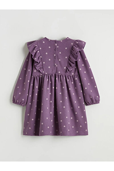 LC Waikiki Rochie pentru fetiță cu buline cu decolteu