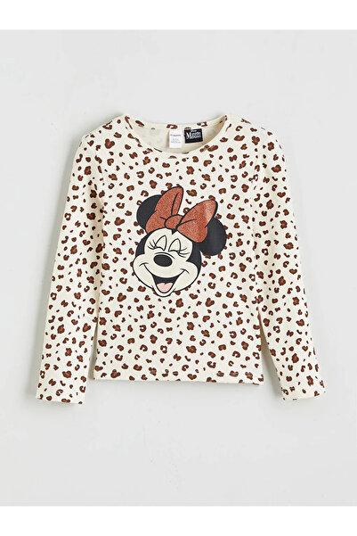 LC Waikiki Minnie Mouse Printed Girl's T-Shirt