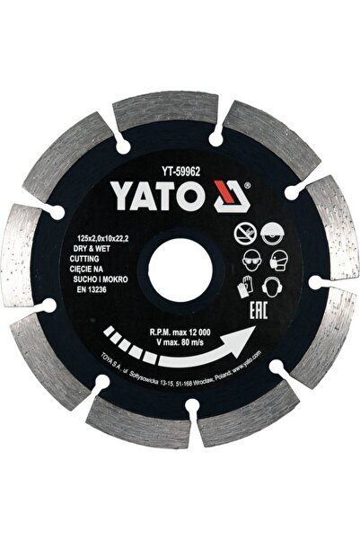 Other YATO 125MM SEGMENTED DIAMOND BLADE YT-59962