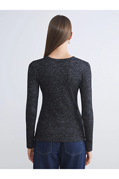 LC Waikiki Γυναικείο κορμάκι Crew Neck