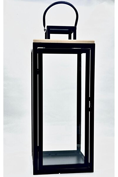 Generic Large black Ramadan lantern (50 cm high and 20 cm wide)