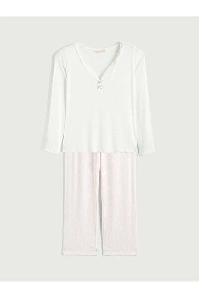 LC Waikiki Striped Women's Pajama Set