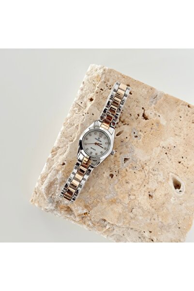 Vesce Atelier ساعة سويفيس فضية ذهبية بيضاء