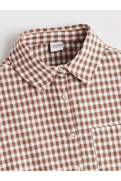 LC Waikiki Cămașă în carouri pentru fetiță