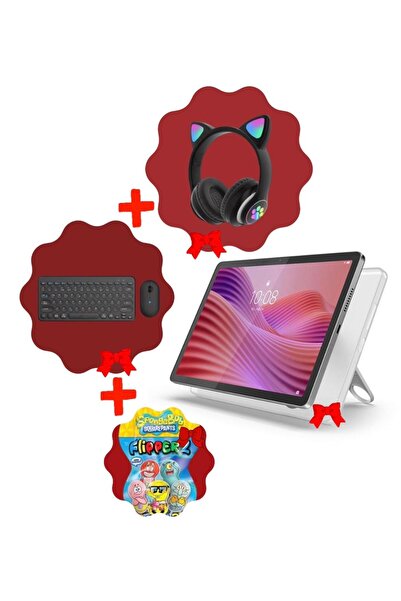 LENOVO Tab 1.8Ghz 4Gb 128Gb 10.1inch- Kılıf+Kulaklık+Klavye+Mouse Set