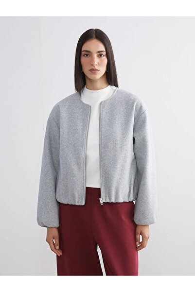 LC Waikiki Crew Neck Women's Cashmere Jacket