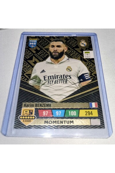 Panini بطاقة كاريم بنزاما مومينتوم