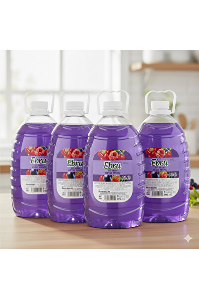 Ebru صابون سائل فروت دريم 4 لتر 4 قطع