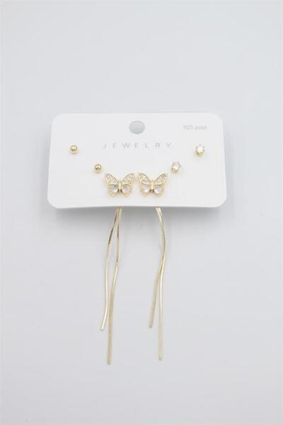 teknoparkx Multiple Set Earrings - Gold
