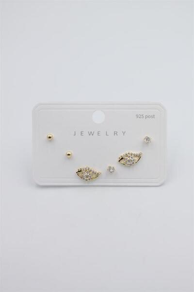 Royaleks Multiple Set Earrings - Gold