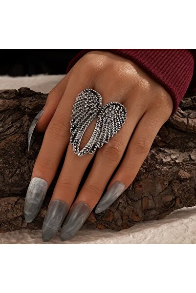 CARAVSTORE Angel Wing Ring