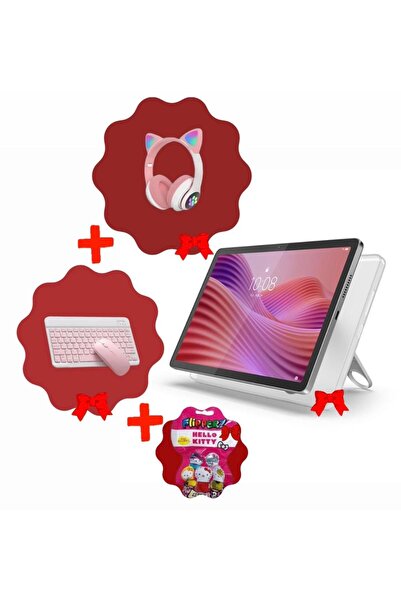 LENOVO Tab 1.8Ghz 4Gb 128Gb 10.1inch- Kılıf+Kulaklık+Klavye+Mouse Set